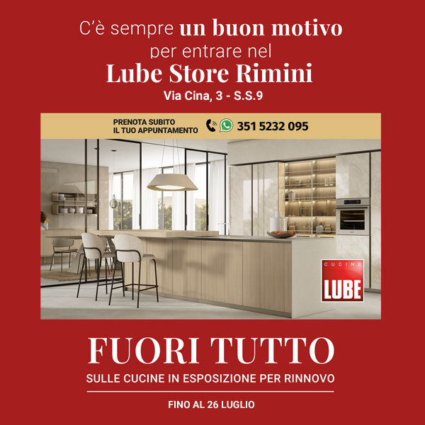 LUBE RN fuoritutto luglio 2026